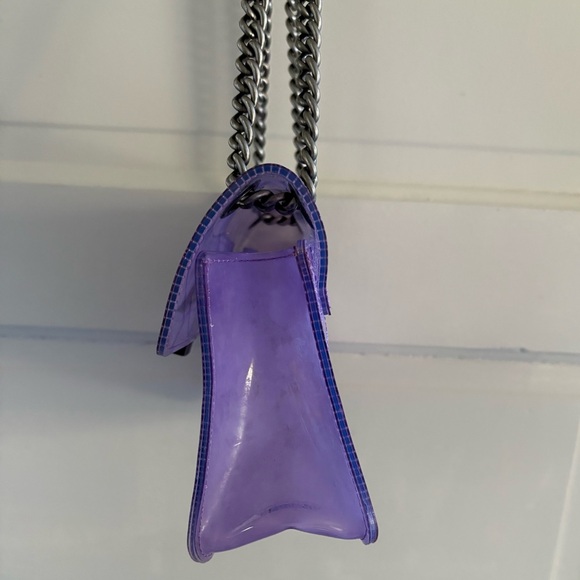 Kurt Geiger Purple Transparent Crossbody Bag - Picture 7 of 15